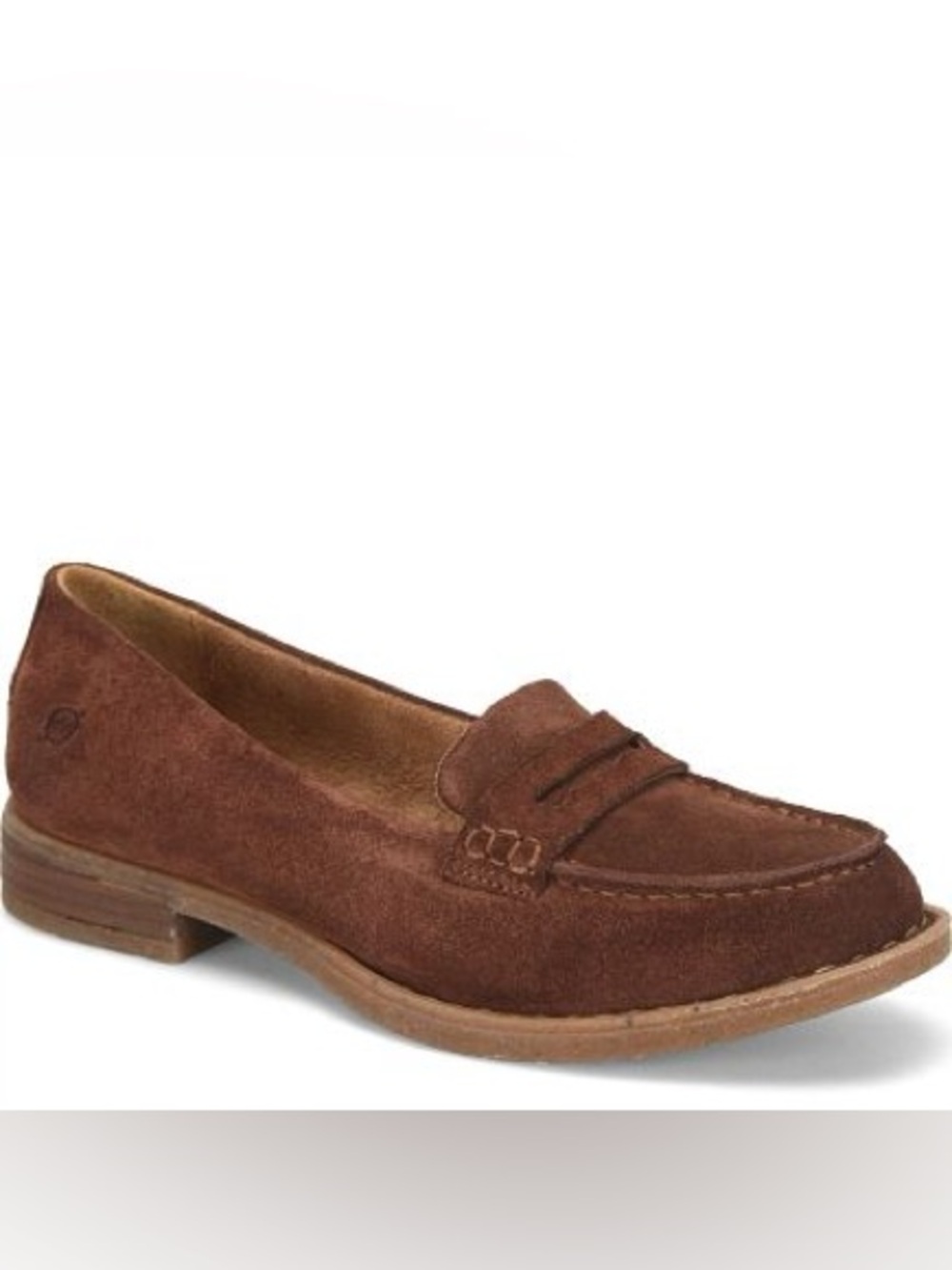 Born Marlo Brown Suede Leather Penny Loafer Women’s 11